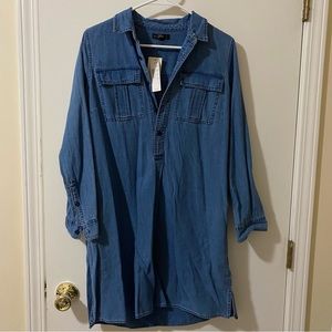 J. Crew Denim Dress NEW with tag